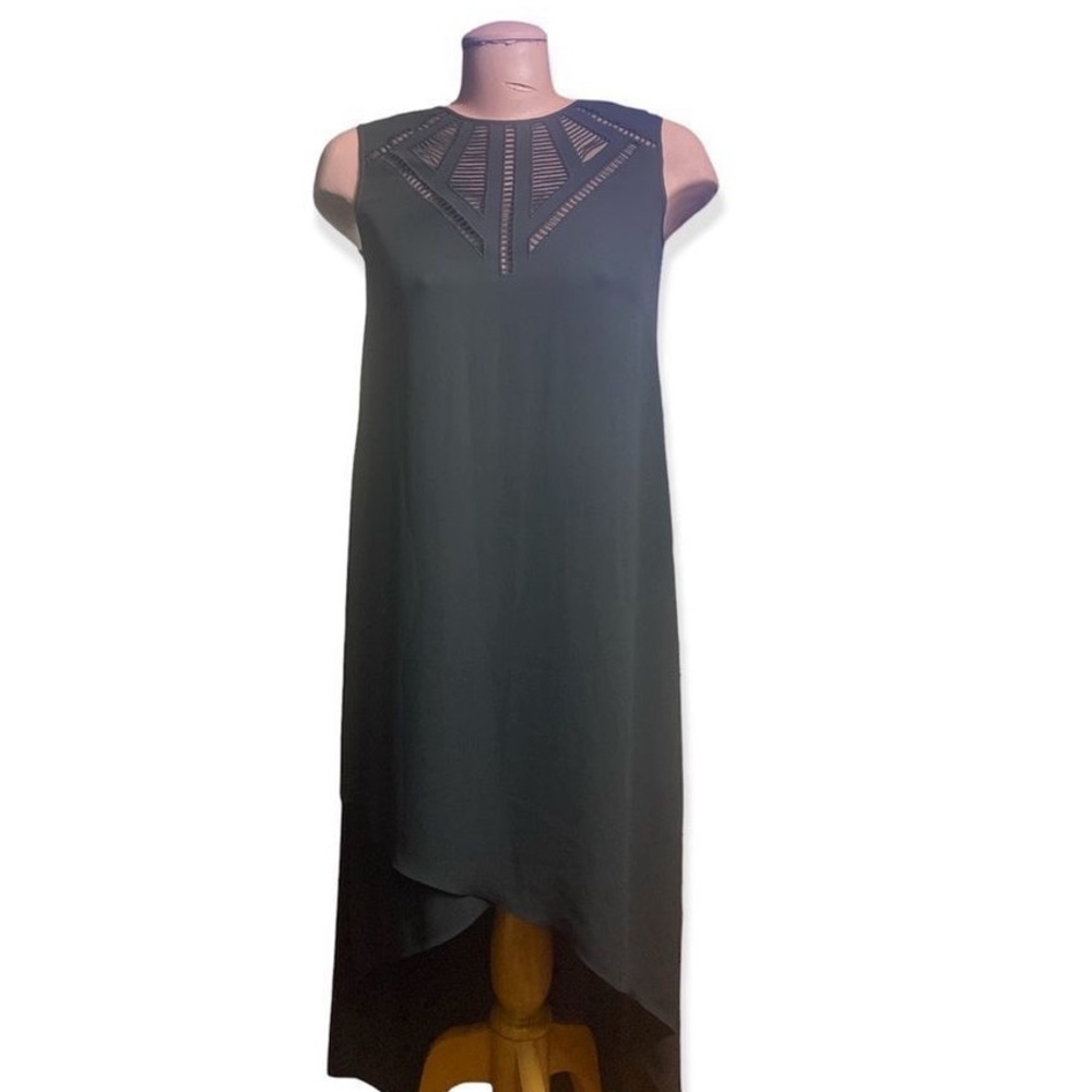 BCBG Max Azria flowing high low shift dress